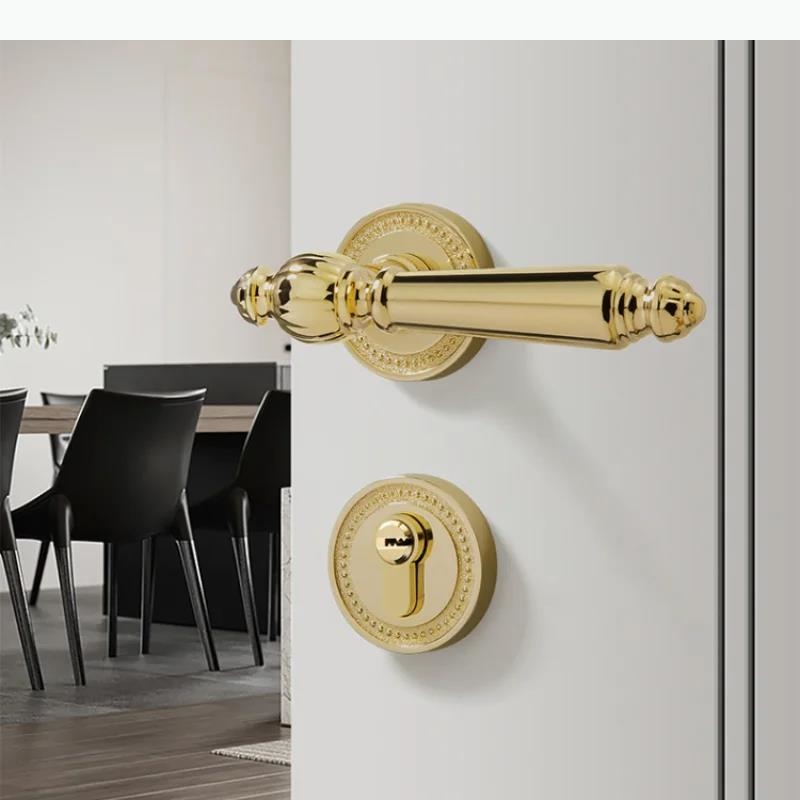 Furniture Hardware Supply - Zinc Alloy Door Lock Indoor Bedroom