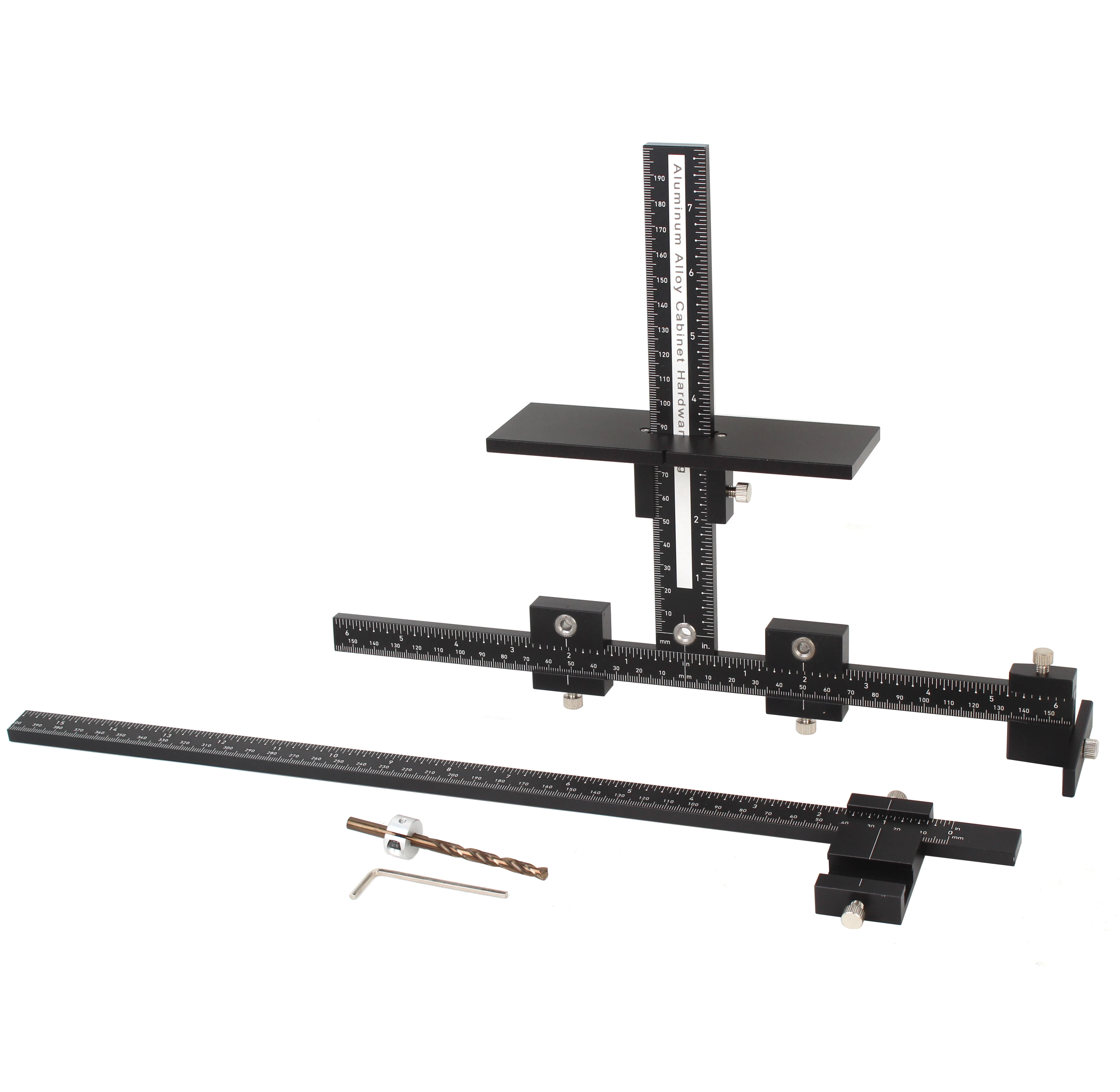 Furniture Hardware Supply - Cabinet Hardware Jig Adjustable Drill Guide