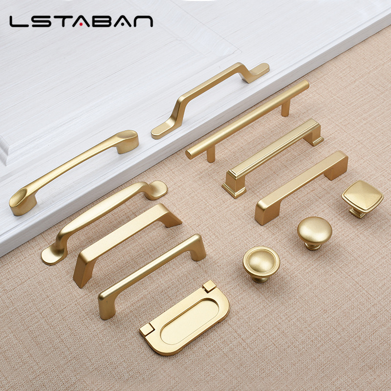 Furniture Hardware Restoration - Golden Simple Fashion Aluminum Alloy Furniture