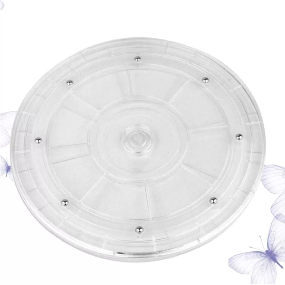 Creative Acrylic Turntable Tra - Furniture Hardware Display ulasan dan harga