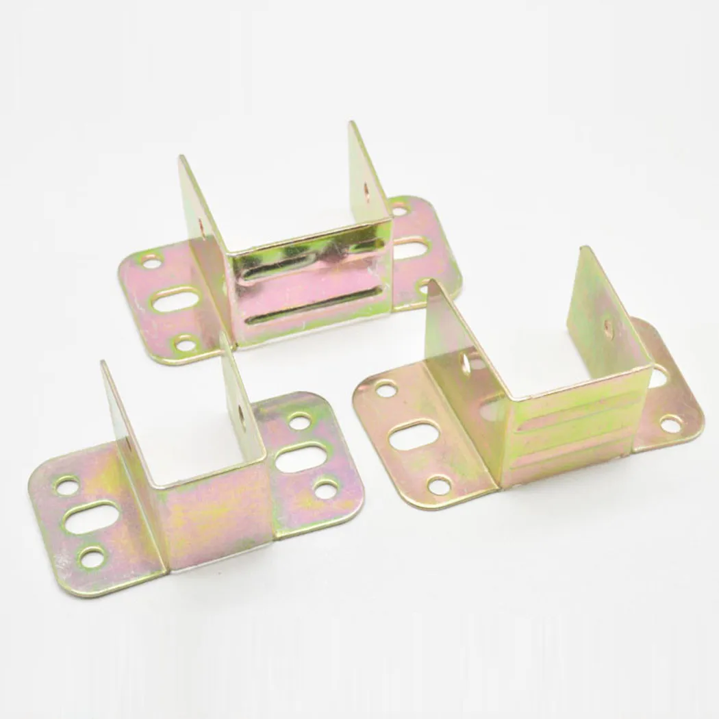 2pcs U Shaped Metal Bed Bracke - Furniture Hardware Supply ulasan dan harga
