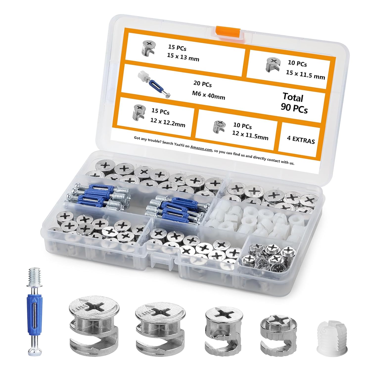 90 Pcs Furniture Cam Locks wit - Furniture Hardware Ikea ulasan dan harga