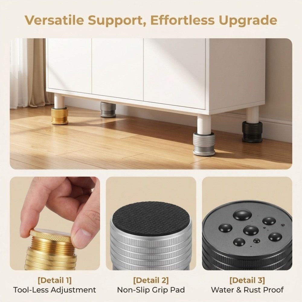 Adjustable Height Furniture Le - Furniture Leveling Hardware ulasan dan harga