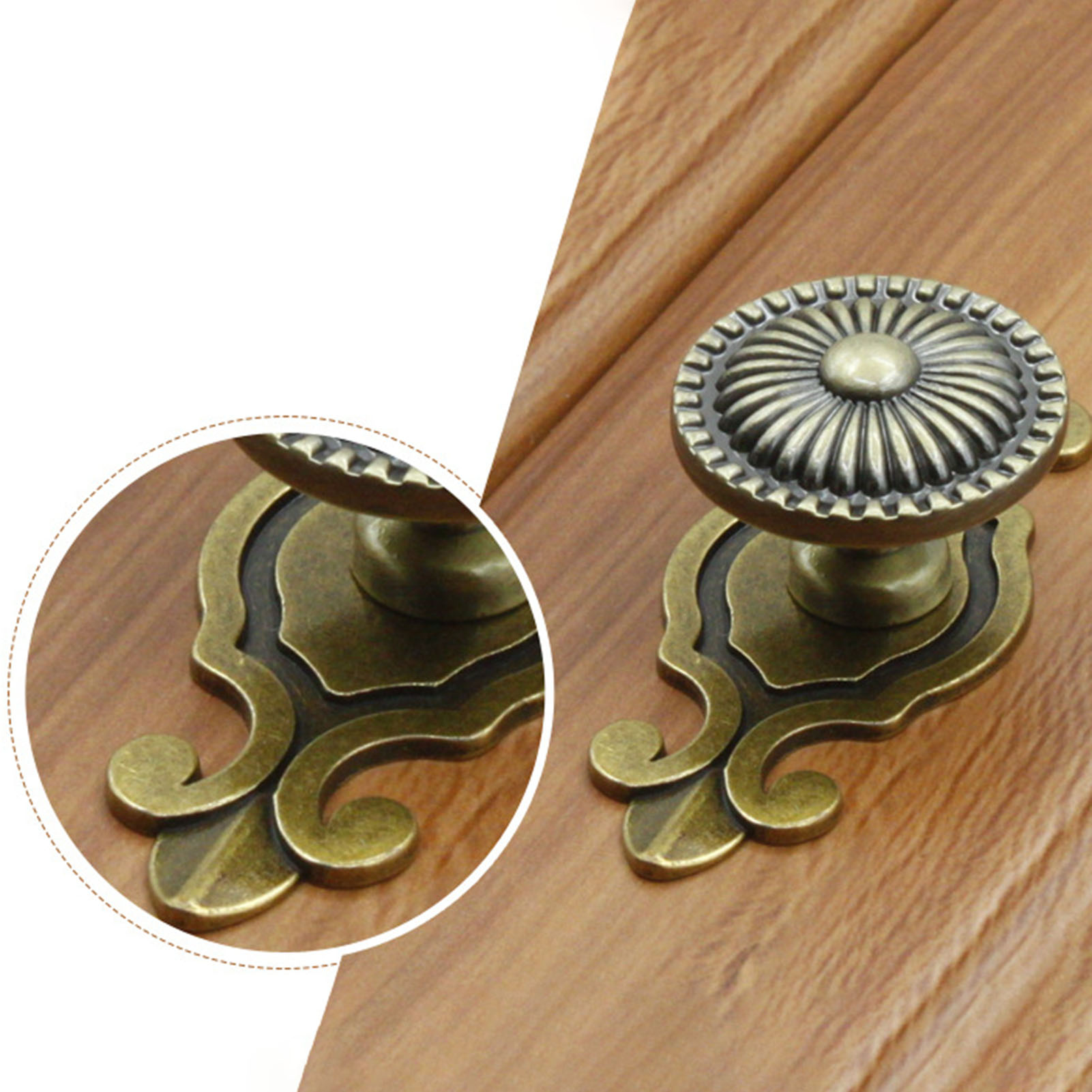 Cabinet Furniture Handle Retro - Cabinet Knob Round ulasan dan harga