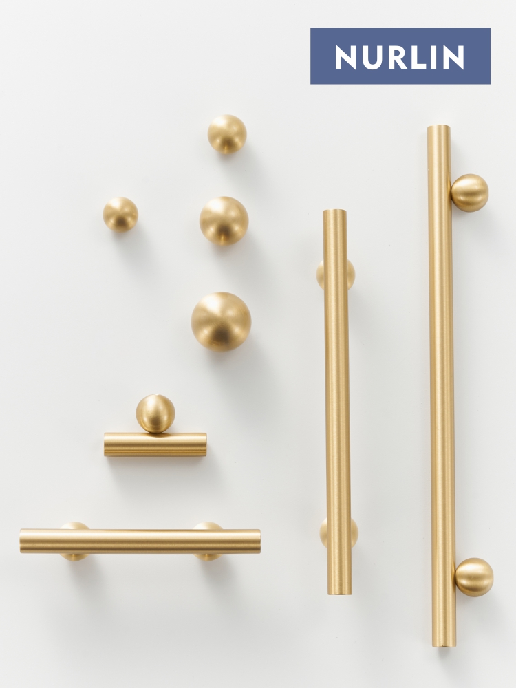Nurlin Brass Round Ball Foot C - Furniture Hardware Restoration ulasan dan harga