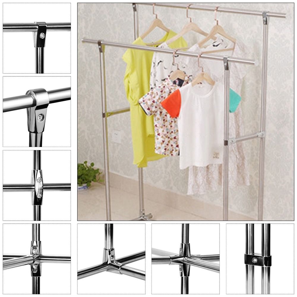 1Pc Clothes Display Rack Pipe  - Furniture Hardware Display ulasan dan harga