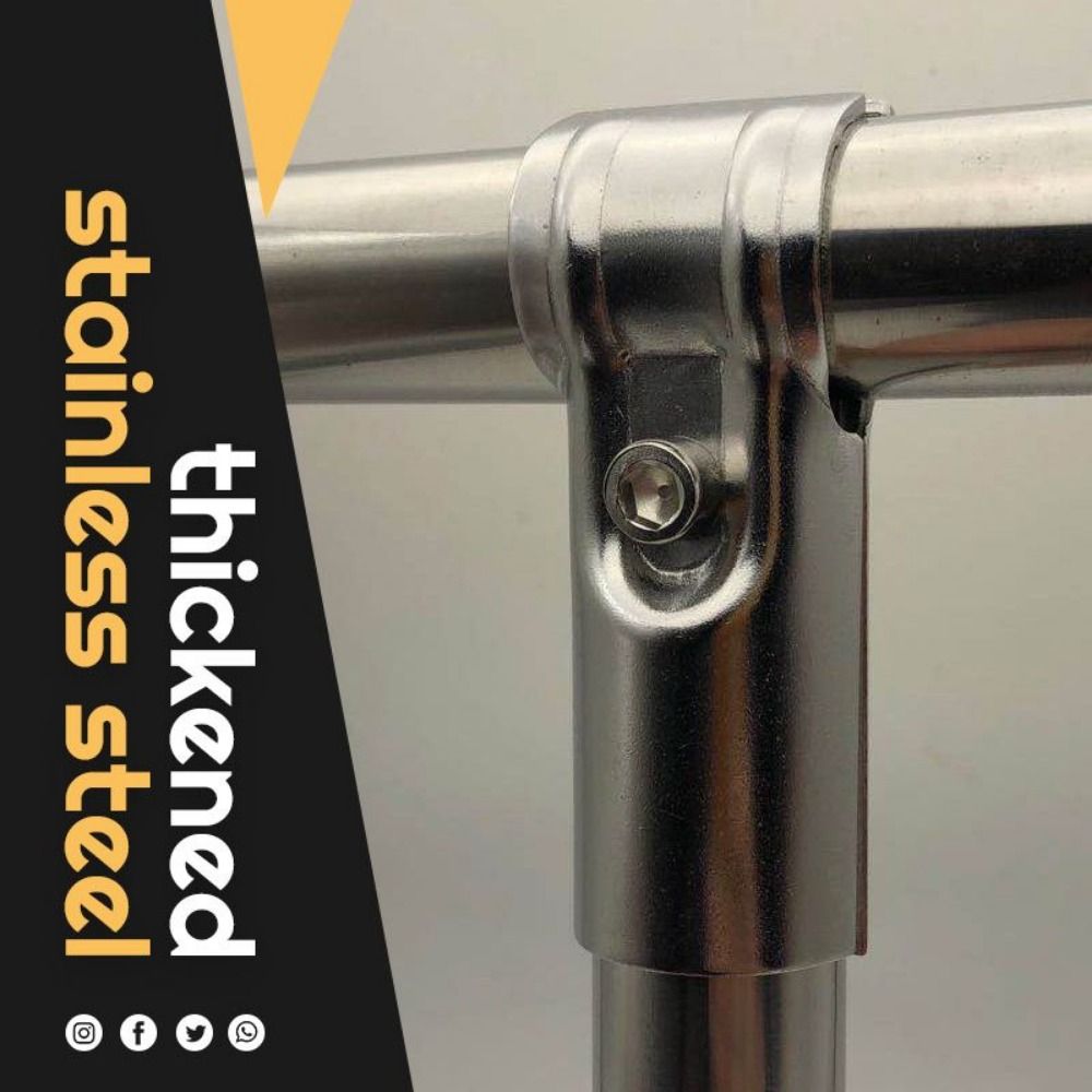 1Pc Round Stainless Steel Furn - Furniture Hardware Display ulasan dan harga