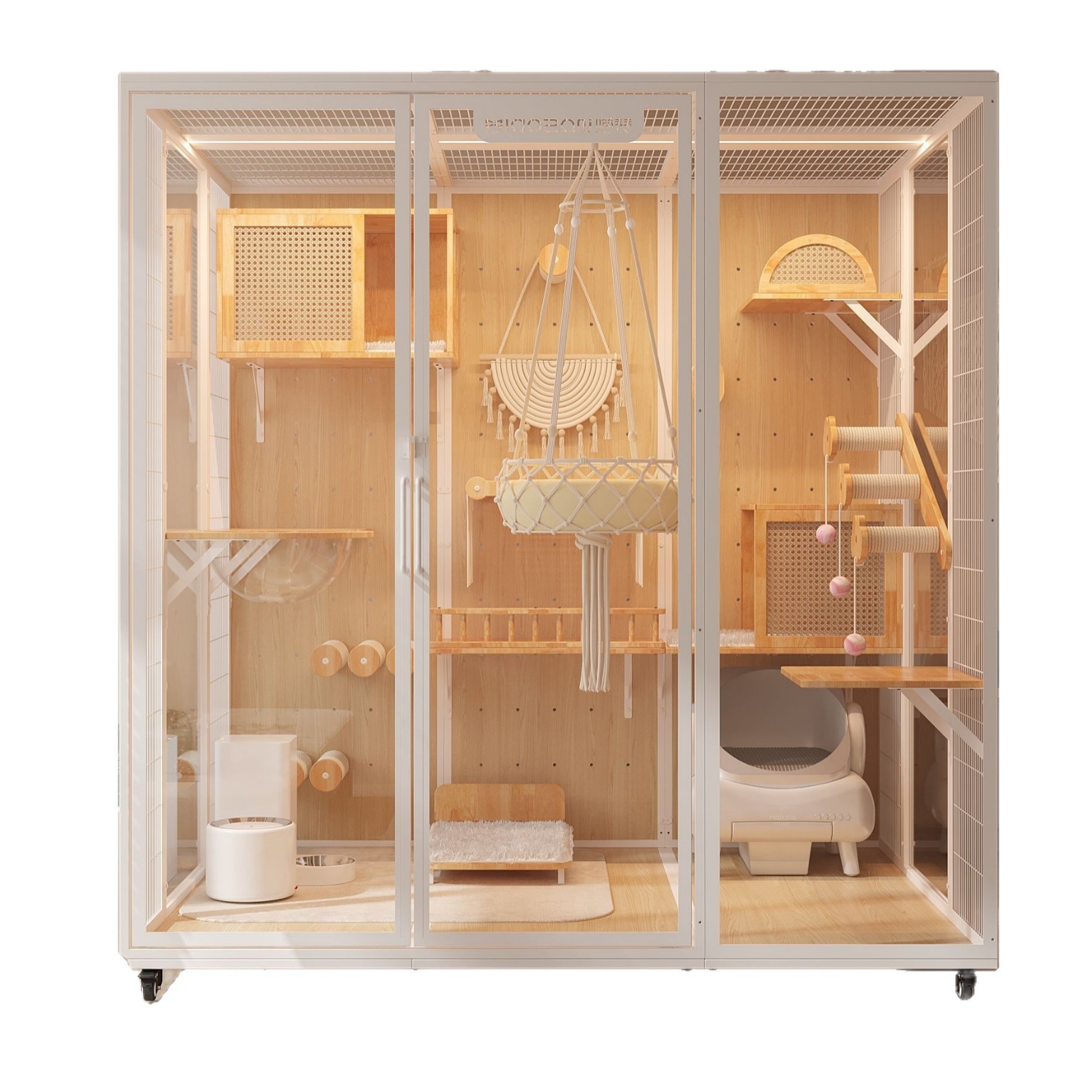 Cat Villa Cat Cage Oversized L - Furniture Hardware Display ulasan dan harga